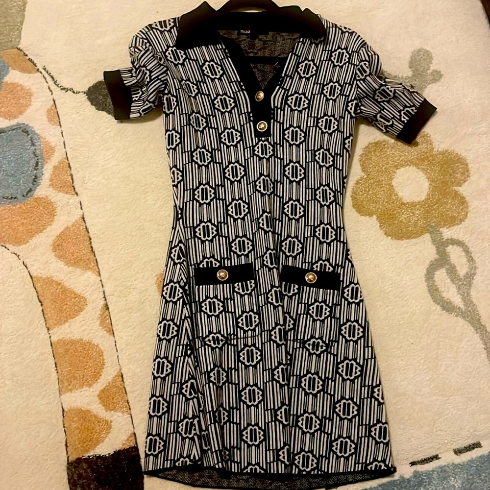 Maje knit dress never worn